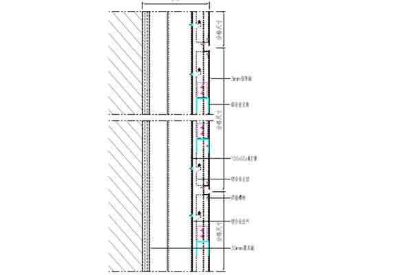 外墻鋁板施工工藝圖片